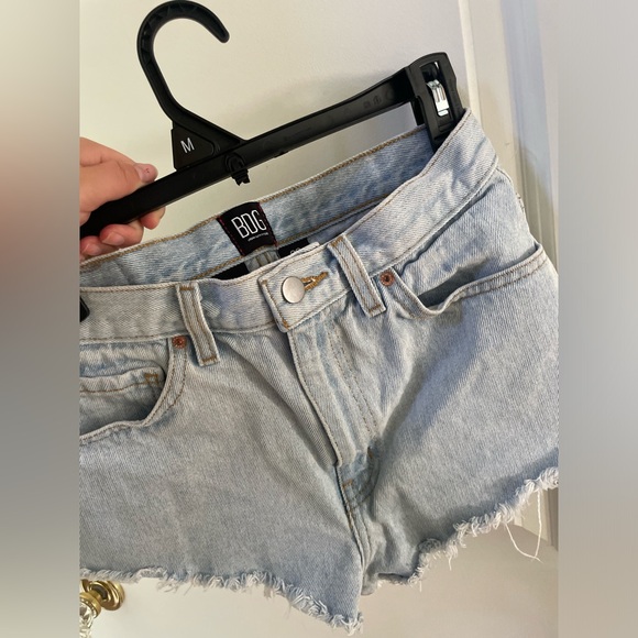 High rise cheeky denim shorts from Urban Outfitters - Picture 1 of 5